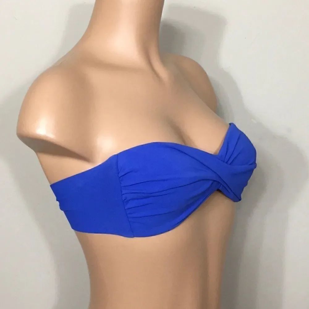 Robin Piccone Bandeau bikini top. - Picture 4 of 6